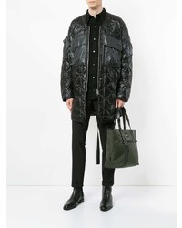 Мужская темно-серая большая сумка от Makavelic