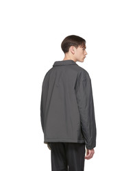 Мужская темно-серая ветровка от Jil Sanderand