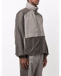 Мужская темно-серая ветровка от Moschino