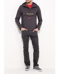 Мужская темно-серая ветровка от Napapijri