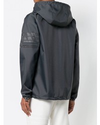 Мужская темно-серая ветровка от Thom Browne