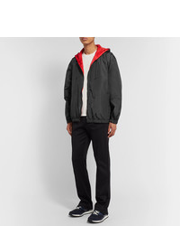 Мужская темно-серая ветровка от Bottega Veneta