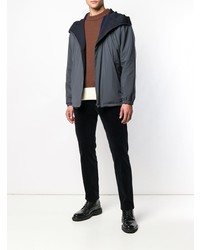 Мужская темно-серая ветровка от 08sircus