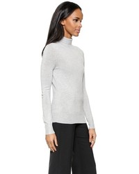 Женская темно-серая водолазка