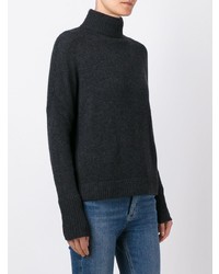 Женская темно-серая водолазка от Le Kasha