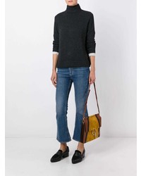 Женская темно-серая водолазка от Le Kasha