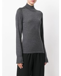 Женская темно-серая водолазка от Le Kasha