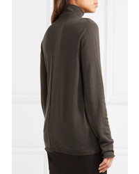 Женская темно-серая водолазка от Rick Owens