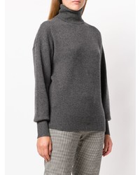 Женская темно-серая водолазка от Theory