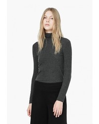 Женская темно-серая водолазка от Mango