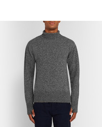 Мужская темно-серая водолазка от Oliver Spencer