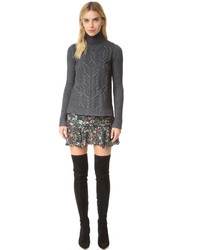 Женская темно-серая водолазка от Veronica Beard