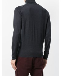 Мужская темно-серая водолазка от John Smedley