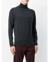 Мужская темно-серая водолазка от John Smedley