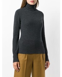 Женская темно-серая водолазка от Chalayan