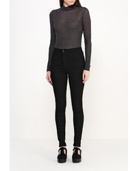 Женская темно-серая водолазка от Topshop