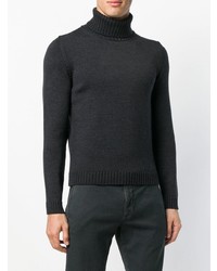 Мужская темно-серая водолазка от Zanone