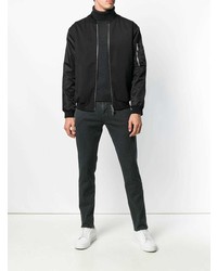 Мужская темно-серая водолазка от Zanone