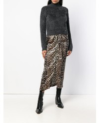 Женская темно-серая водолазка от Dsquared2