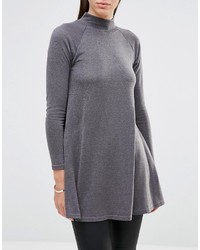 Женская темно-серая вязаная водолазка от AX Paris