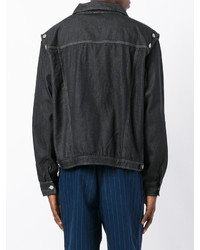 Мужская темно-серая джинсовая куртка от Telfar