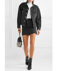 Женская темно-серая джинсовая куртка от Adaptation