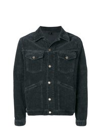 Мужская темно-серая джинсовая куртка от Tom Ford