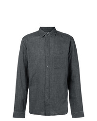 Мужская темно-серая джинсовая рубашка от Alex Mill