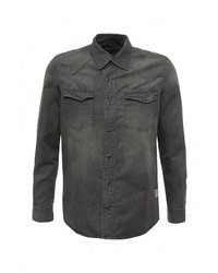 Мужская темно-серая джинсовая рубашка от Biaggio