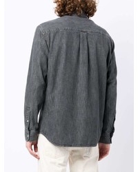 Мужская темно-серая джинсовая рубашка от Isabel Marant