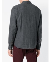 Мужская темно-серая джинсовая рубашка от Alex Mill
