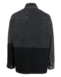 Мужская темно-серая джинсовая рубашка от Calvin Klein Jeans