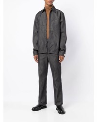 Мужская темно-серая джинсовая рубашка от Rito Structure