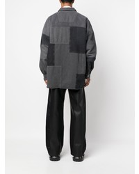 Мужская темно-серая джинсовая рубашка от Ambush