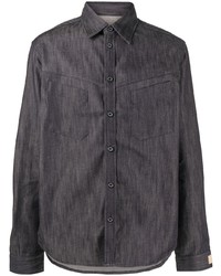 Мужская темно-серая джинсовая рубашка от Rito Structure
