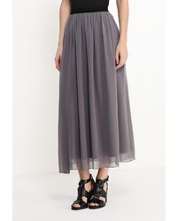 Темно-серая длинная юбка от Sela