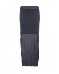 Темно-серая длинная юбка от Vero Moda