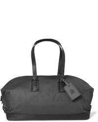 Мужская темно-серая дорожная сумка из плотной ткани от Dunhill