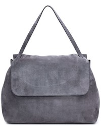 Женская темно-серая замшевая сумка от The Row