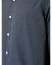 Мужская темно-серая классическая рубашка от Lanvin