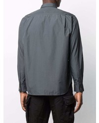 Мужская темно-серая классическая рубашка от Comme des Garcons Homme