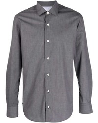 Мужская темно-серая классическая рубашка от Eleventy
