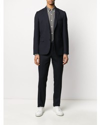 Мужская темно-серая классическая рубашка от Closed