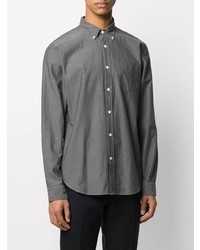 Мужская темно-серая классическая рубашка от Closed