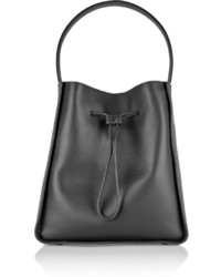 Темно-серая кожаная сумка-мешок от 3.1 Phillip Lim