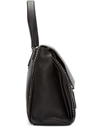 Женская темно-серая кожаная сумка от Givenchy