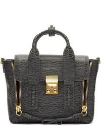 Женская темно-серая кожаная сумка от 3.1 Phillip Lim