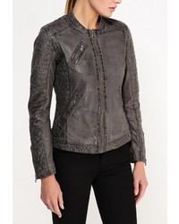 Женская темно-серая косуха от Oakwood