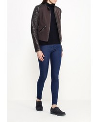 Женская темно-серая косуха от Steven-K