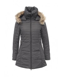 Женская темно-серая куртка-пуховик от Bruebeck